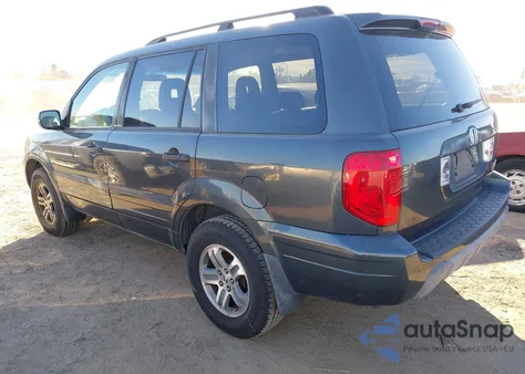 2005 Honda Pilot Ex-L from USA, damaged, VIN 2HKYF185X5H512107